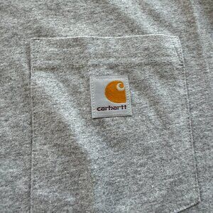 Mens CARHARTT short sleeve t shirt NEW w tags 2XL Loose fit SHORT Sleeve GREY